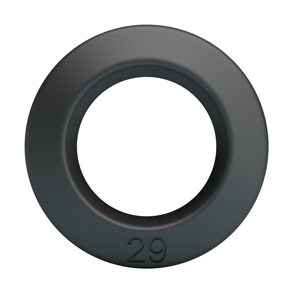 "Brodan - Cockring Super Soft Silicone - Black BI-210351"