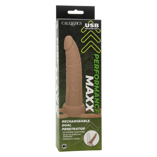Performance Maxx Rechargeable Dual Penetrator - Ivory SE1634053