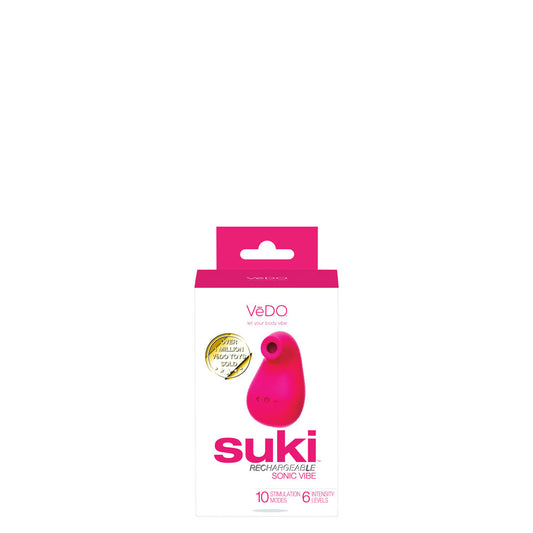 Suki Rechargeable Sonic Vibe - Foxy Pink VI-F0709