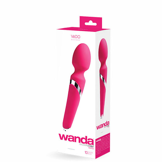 Wanda Rechargeable Wand - Foxy Pink VI-W0109