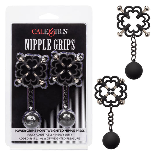 Nipple Grips Power Grip 4-Point Weighted Nipple Press SE2551152