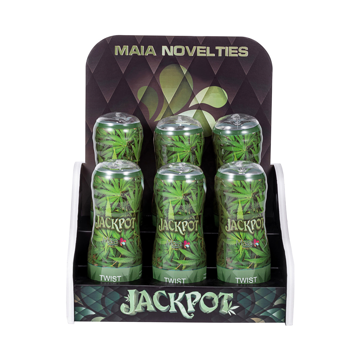 Jackpot Aircraft Cup Style Male Masturbator 420 Series Display of 6 MTAC-018