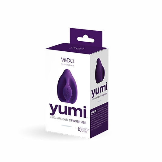 Yumi Rechargeable Finger Vibe - Deep Purple VI-F0513