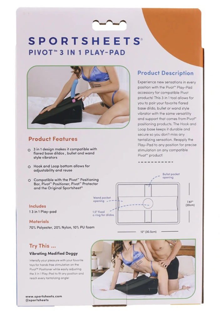 Pivot 3 in 1 Play Pad - Black SS36009