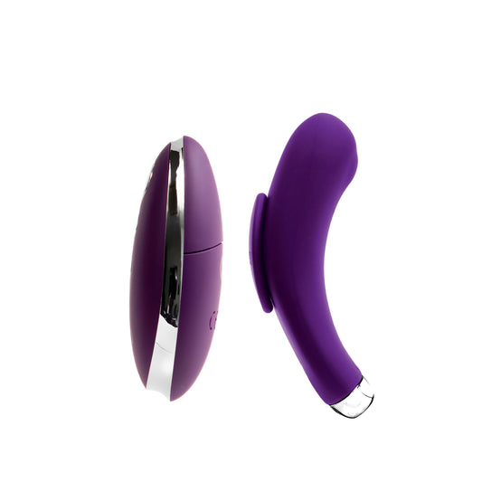 Niki Rechargeable Flexible Magnetic Panty Vibe - Purple VI-P1613
