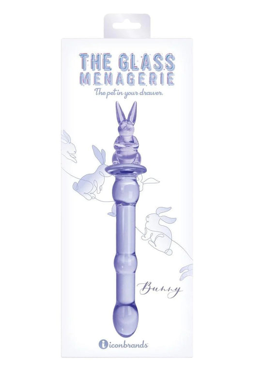 Glass Menagerie - Rabbit Dildo - Purple IC1101