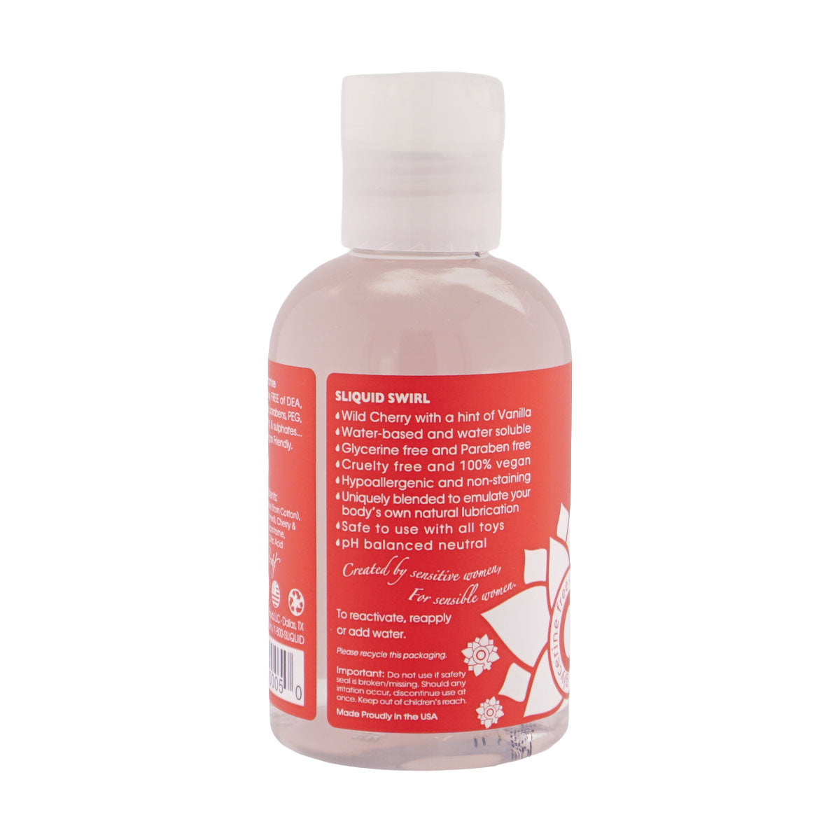 Naturals Swirl - Cherry Vanilla - 4.2 Fl. Oz. (124 ml)