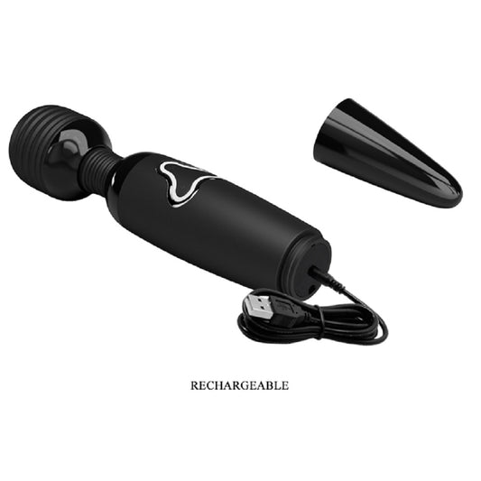Pretty Love Body Wand With Led Light - Black BW-055010-1