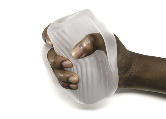 Perfect Fit Male Masturbator With Grips - Clear PF-ST02