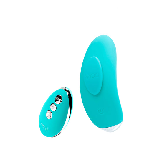 Niki Rechargeable Flexible Magnetic Panty Vibe -  Turquoise VI-P1601