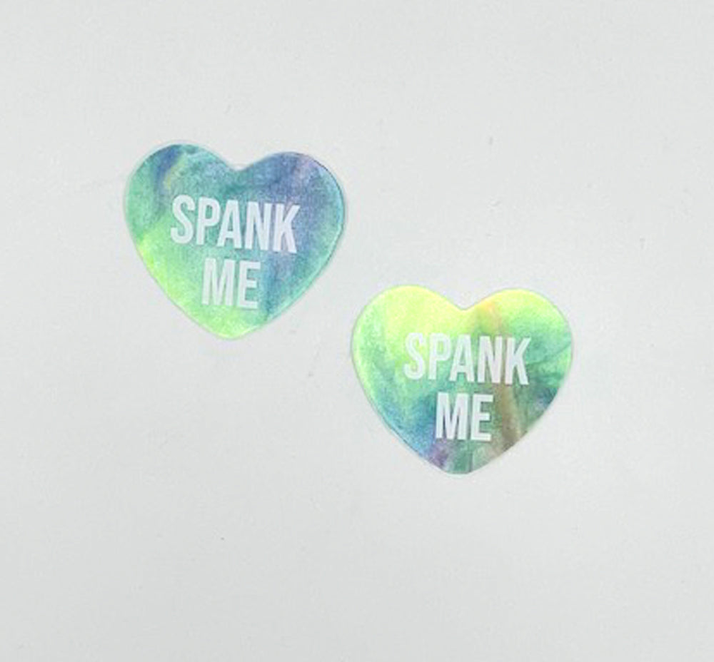 Spank Me Rainbow Sherbert Tie Die Candy Heart Pasties NN-SPM-CAH-RST