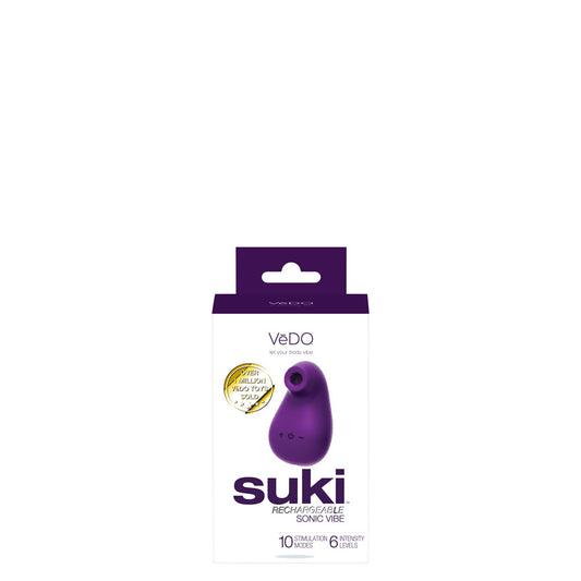 Suki Rechargeable Sonic Vibe - Deep Purple VI-F0713
