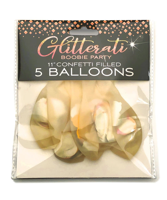Glitterati Boobie Confetti Balloons LG-CP1073