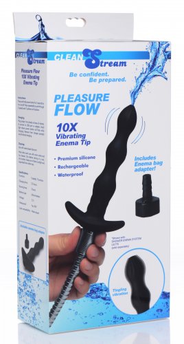 Pleasure Flow 10x Vibrating Enema Tip CS-AG419
