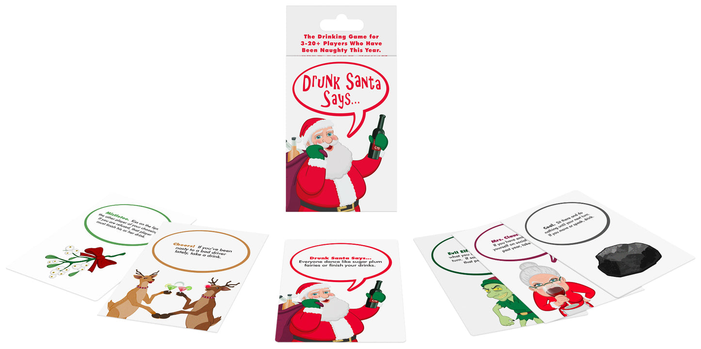 "Drunk Santa Says KG-BGC100"