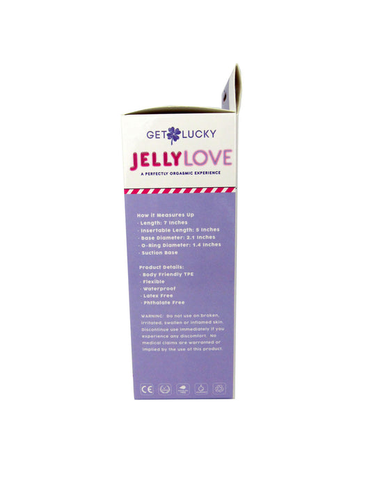 Jelly Love 7" Dildo - Purple
