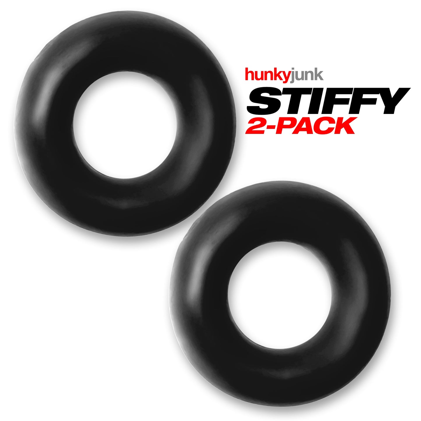 Stiffy 2 -Pack Bulge-Rings - Tar Ice OX-HUJ126-TRIC