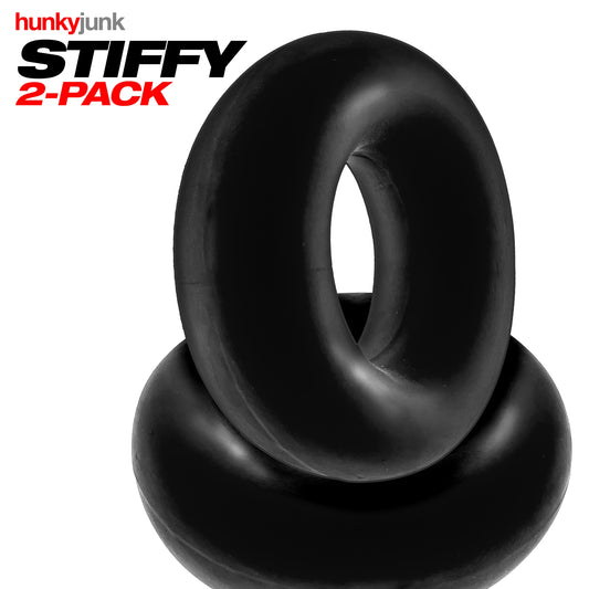 Stiffy 2 -Pack Bulge-Rings - Tar Ice OX-HUJ126-TRIC