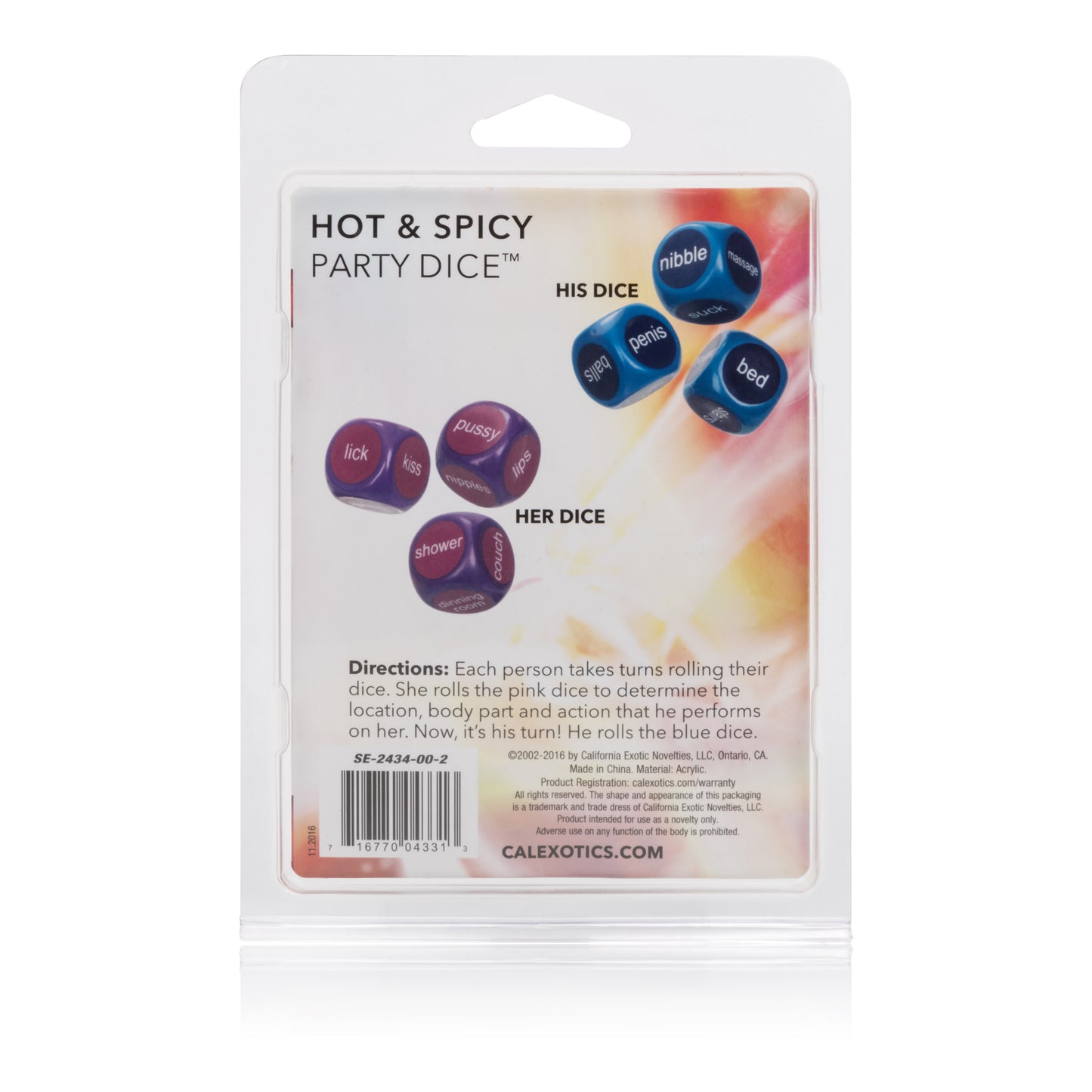 Hot and Spicy Dice Game SE2434002