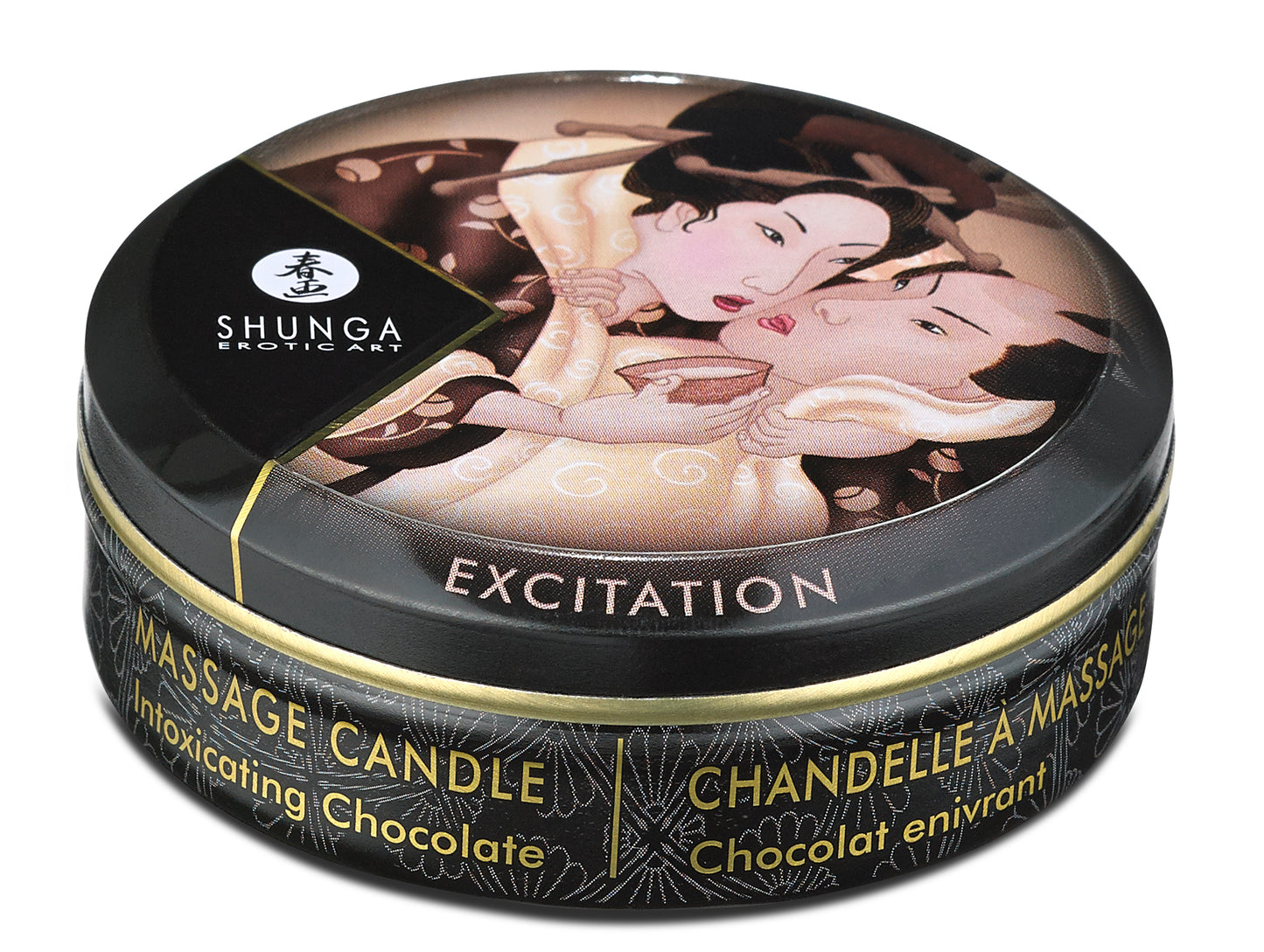 Mini Massage Candle - Excitation - Intoxicating Chocolate - 1 Fl. Oz. SHU4609