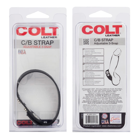 Colt Adjustable 3 Snap Leather SE6843202