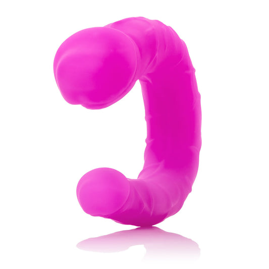 Silicone Double Dong Ac/dc Dong - Pink SE0311702