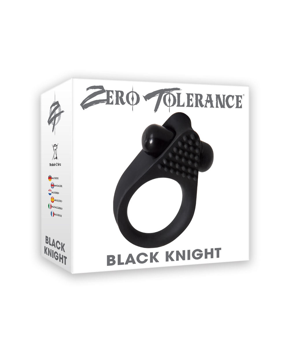 Zero Tolerance Black Knight Cock Ring ZE-CR-3305-2