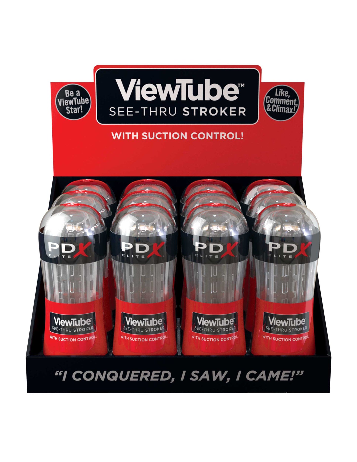 Viewtube Stroker Display - 12 Count PDRD542-99