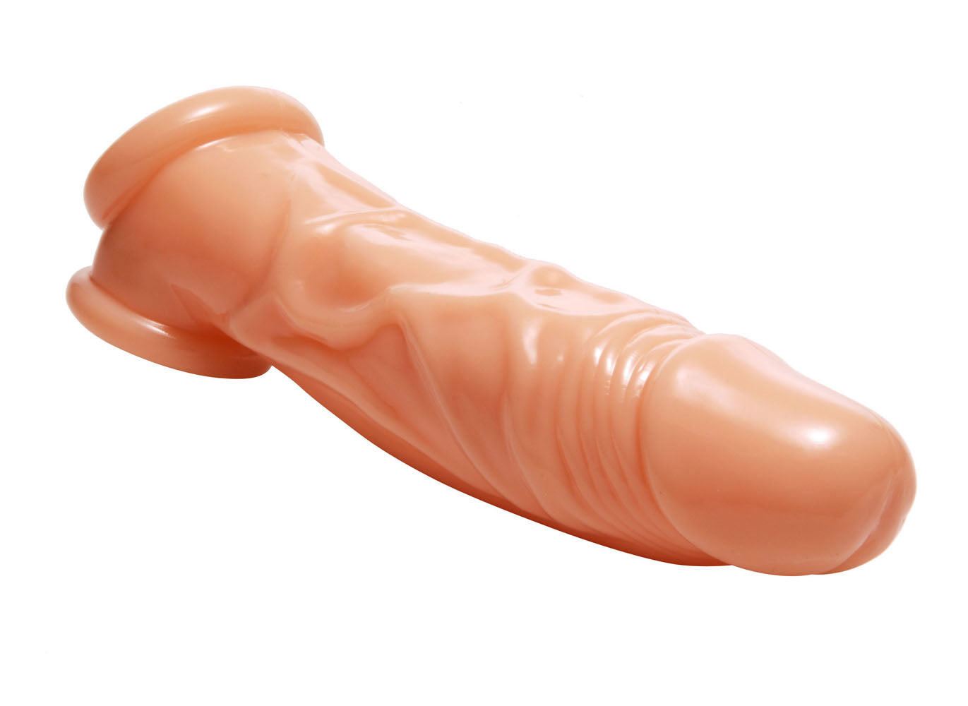 Realistic Flesh Penis Enhancer and Ball Stretcher SM-AE447