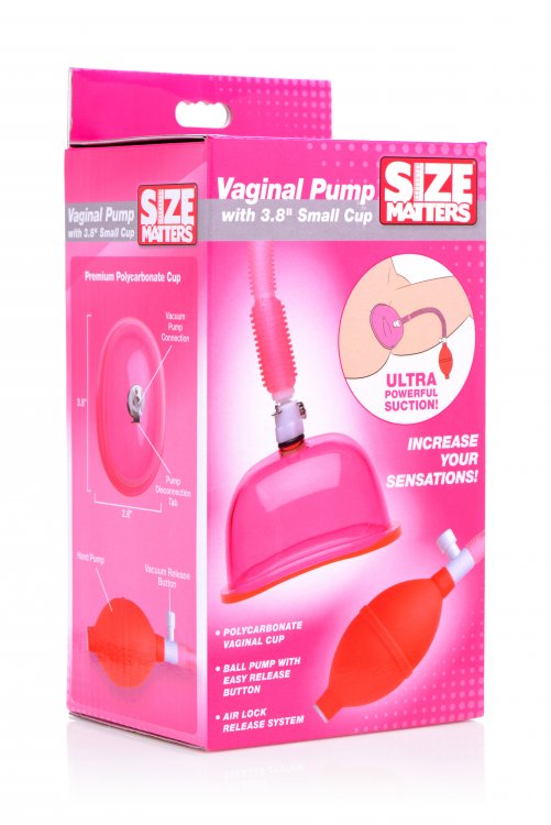Vaginal Pump With 3.8 Inch Small Cup SM-AF922-SMALL