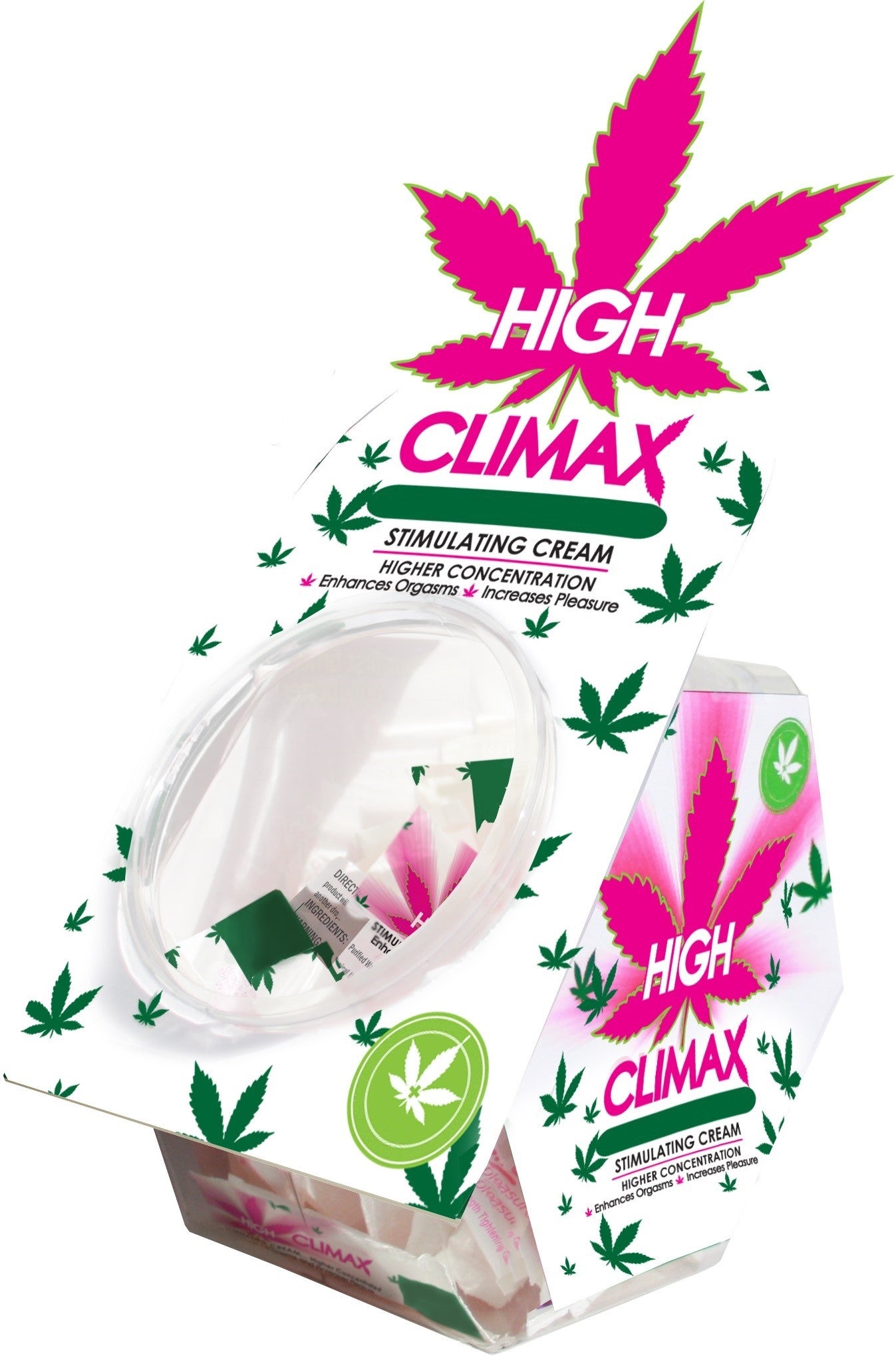 High Climax Female Stimulating Cream - 0.067 Fl. Oz. - 50 Pc. Bowl Display BA-HCSPDJ