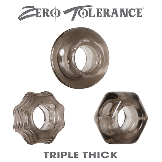 Triple Thick Cockrings ZE-CR-3237-2