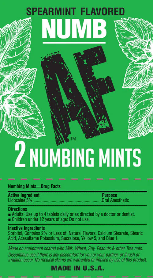 Numb Af -Desensitizing Collection for All