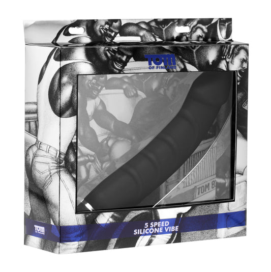 Tom of Finland 5 Speed Silicone Vibe TOF-TF1770
