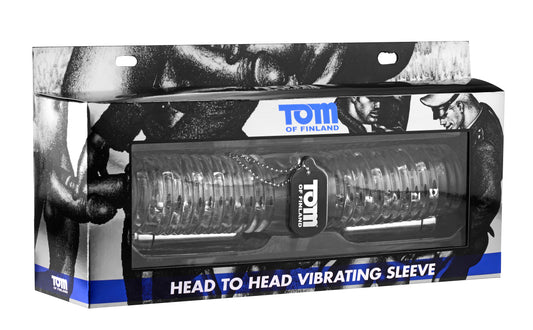 Tom of Finland Head to Head Vibrating Sleeve TOF-TF3910