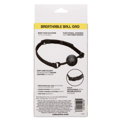 Boundless Breathable Ball Gag - Black SE2702183