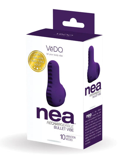 Nea Rechargeable Finger Vibe - Deep Purple VI-F1313