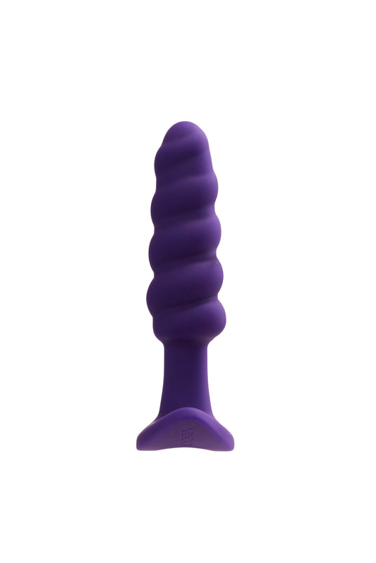 Twist Rechargeable Anal Vibe - Deep Purple VI-P2213