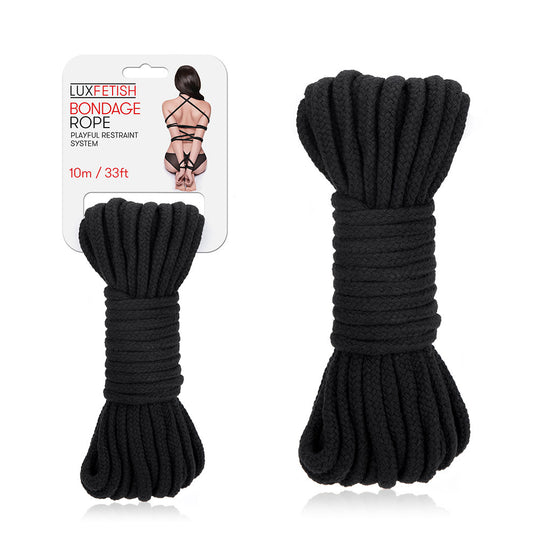Bondage Rope 10m / 33ft - Black LF5106-BLK