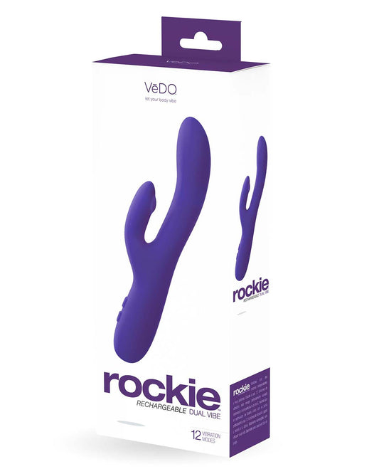 Rockie Dual Rechargeable Vibe - Indigo VI-P1303