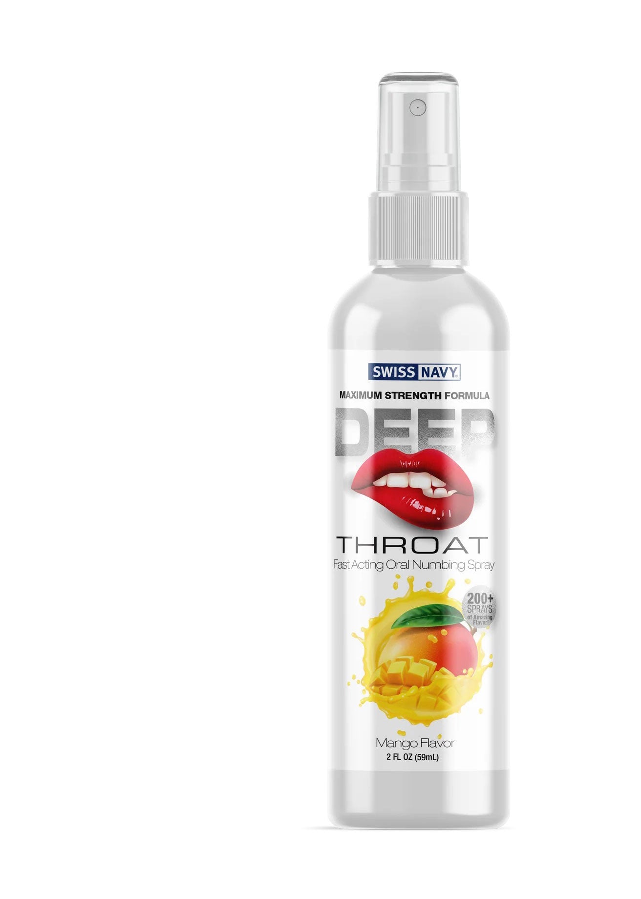 Swiss Navy Deep Throat Spray - Mango - 2 Oz MD-SNDTSM2