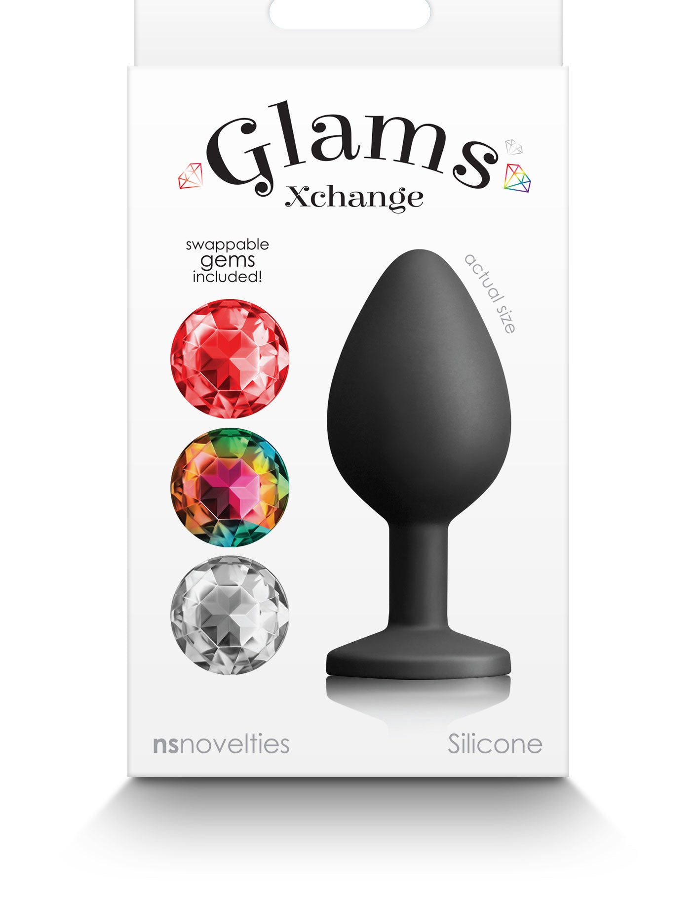 Glams Xchange Round - Medium - Black NSN-0514-43