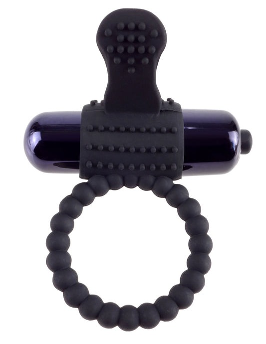 Fantasy C-Ringz Vibrating Silicone Super Ring Black PD5966-23