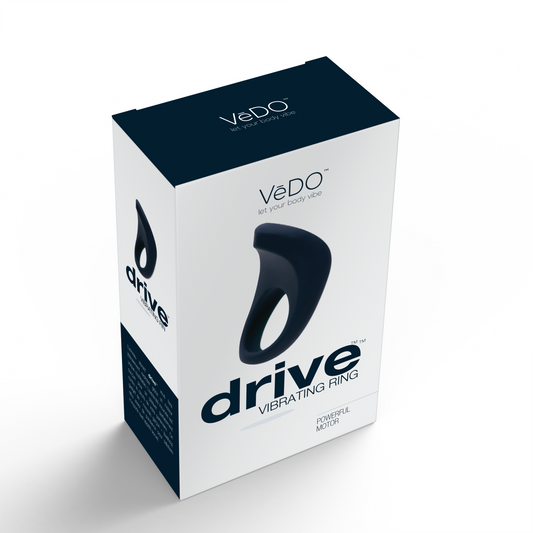 Drive Vibrating Ring - Just Black VI-R0308