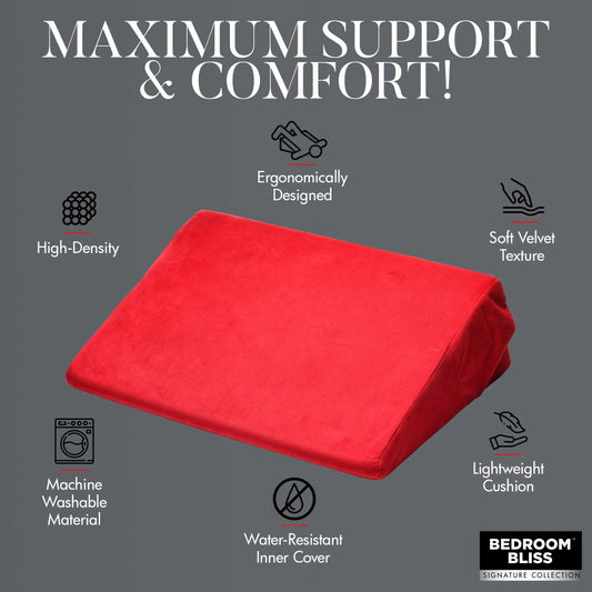 Love Cushion Small Wedge Pillow - Red BB-AH178