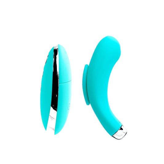 Niki Rechargeable Flexible Magnetic Panty Vibe - Turquoise VI-P1601