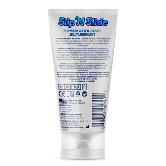 Swiss Navy Slip N Slide - Premium Jelly Lubricant - 5 Fl. Oz. MD-SNSLIP5