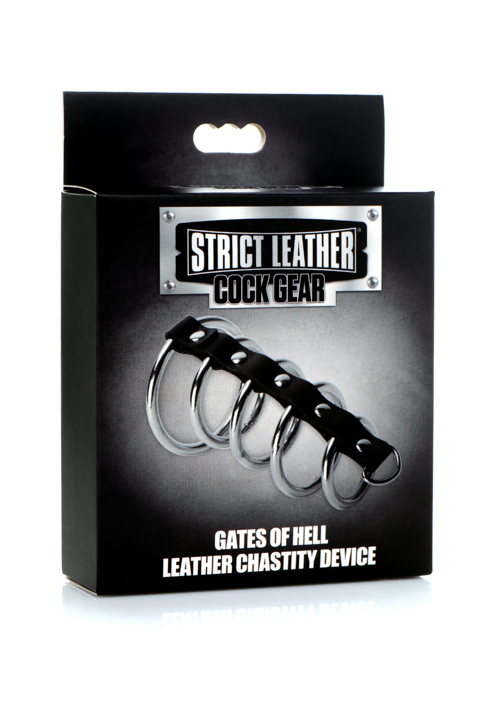Cock Gear Gates of Hell Chastity Device - Black STR-AG848