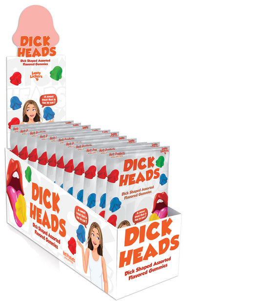Dick Heads Gummies - Dick Shaped Gummies - Assorted Flavors HTP3511-D