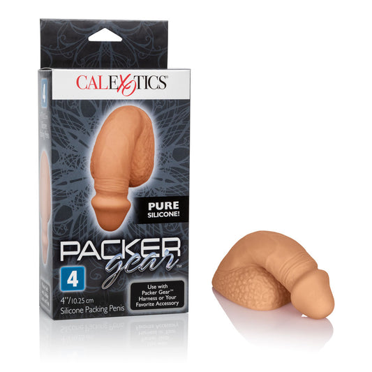 Packer Gear 4 Inch Silicone Packing Penis - Tan SE1580253